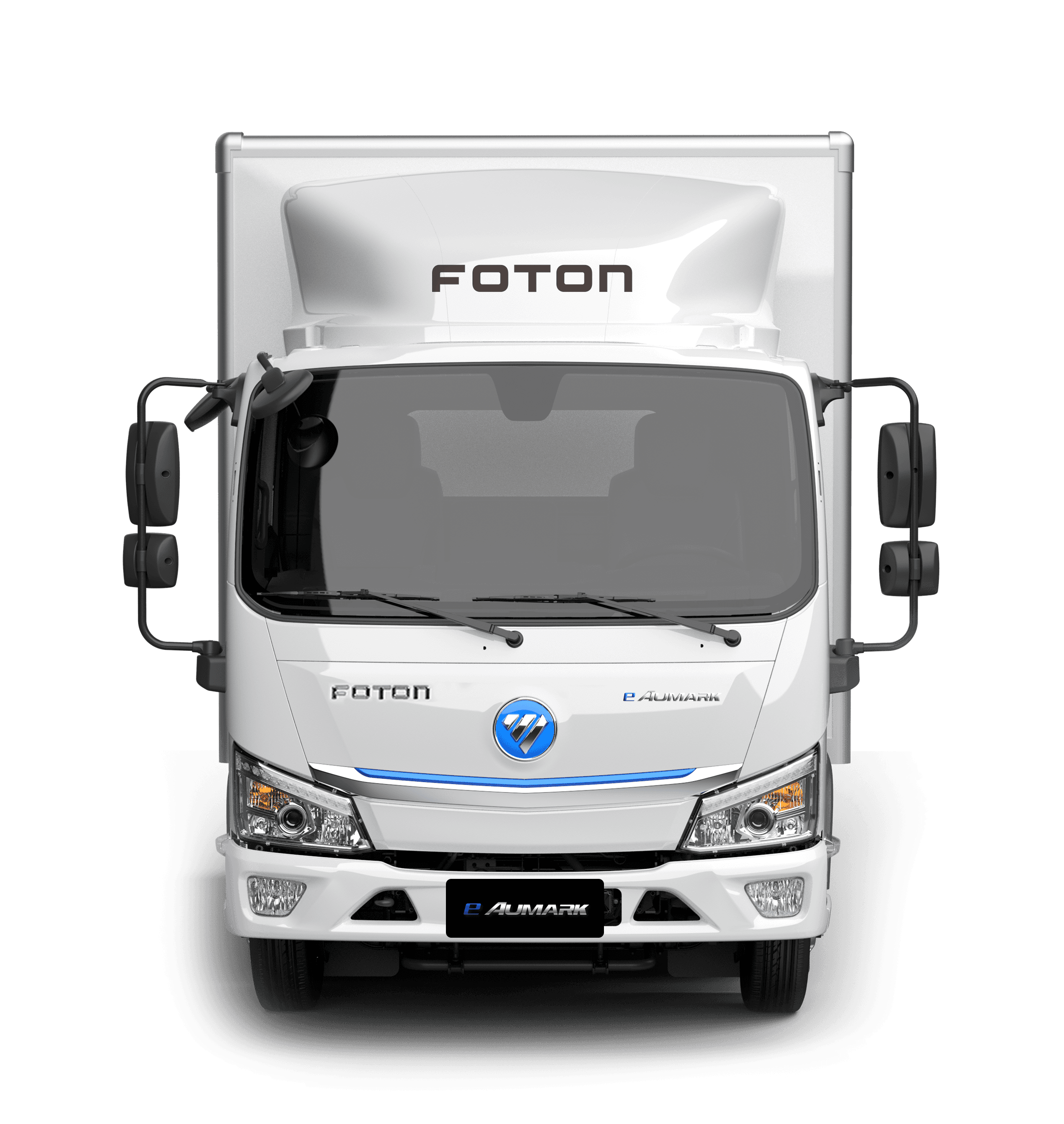 FOTON eAumark en tres cuartos