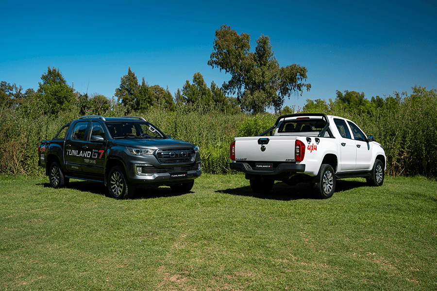 FOTON Tunland G7 en tres cuartos